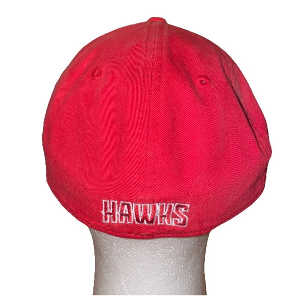 New Era 49Forty Atlanta Hawks NBA Retro Logo Red White Hat Cap Embroidered Large - Picture 3 of 6